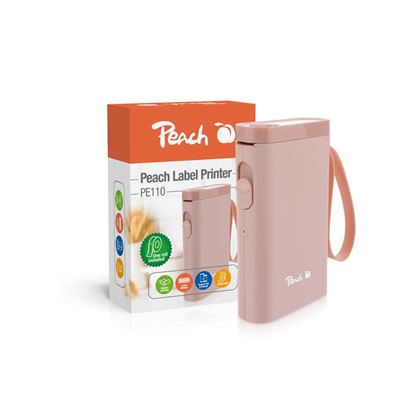 Peach PE110 - tiskárna samolepících štítků, nabíjecí, rů